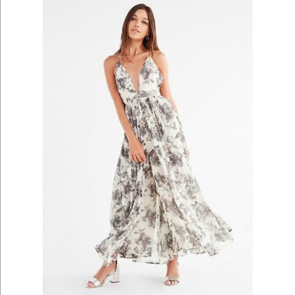 Urban Outfitter Pamela Gauze Floral Jumpsuit